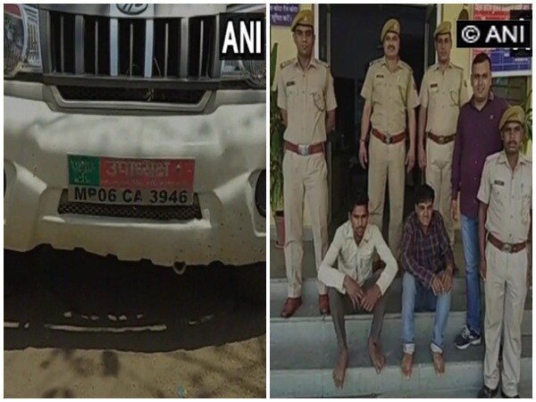 Rajasthan: Miscreants arrested for shooting at villagers using BJP vehicle Rajasthan: Miscreants arrested for shooting at villagers using BJP vehicle